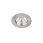 Nikkelen badkamer inbouwspot Iman, metaal, IP65, 5 watt