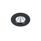 Zwarte badkamer inbouwspot Iman, metaal, IP65, 5 watt