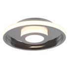 Moderne badkamer plafondlamp Kayla, chroom, metaal, geïntegreerde LED