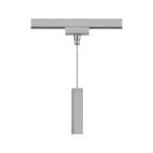 Hangadapter voor 2 fase railspots, grijs