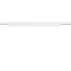 Witte klemlamp Chloe voor 2 fase railverlichting