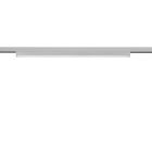 Grijze klemlamp Chloe voor 2 fase railverlichting