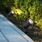 Antraciete prikspot Tau, aluminium, modern