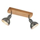 Nikkelen plafondspot Amarey, metaal, vintage