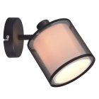 Antraciete wandspot modern, Mirle