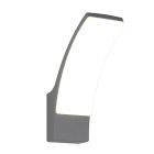 Antraciete buitenlamp modern, Popke, 12,5W, 4000K LED, IP44