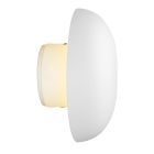 Witte oplaadbare wandlamp metaal, Khaoula, 1,5W, 3000K LED, 3-staps dimbaar