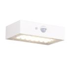 Witte buiten wandlamp op zonne-energie modern, Numan, IP65