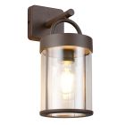 Roestkleurige buitenlamp modern, Piter, IP44