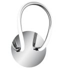 Chromen wandlamp Marell, metaal, design, 11w, 4000K LED