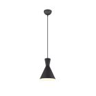 Moderne hanglamp Mindy, zwart