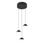 Chromen hanglamp modern, Rigtje
