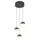 Antraciete hanglamp modern, Rigtje