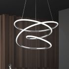 Chromen hanglamp Marell, metaal, design, 36w, 4000K LED