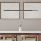 Zwarte hanglamp modern, Sangeeta, 22W, 3000K LED