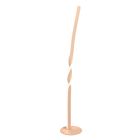 Bruine vloerlamp design, Quirinus, 19W, 4000K LED, met schakelaar