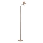 Bruine vloerlamp modern, Rahul, 4,5W, 3000K LED, met schakelaar