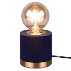 Moderne tafellamp Fabienne, blauw