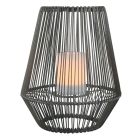 Grijze buiten tafellamp op zonne-energie modern, Rochelle, 1W, 3000K LED, IP44