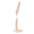 Bruine tafellamp design, Quirinus, 10W, 4000K LED, met schakelaar