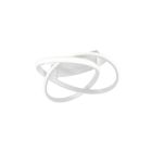 Witte plafonnière modern, Sanura, 18W, 4000K LED