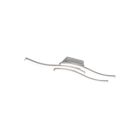 Nikkelen plafondlamp Go, metaal, modern, 5w, 4000K LED