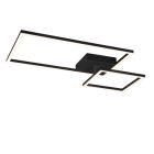 Zwarte plafonnière Binc, metaal, modern, 25w, 4000K LED