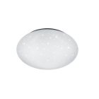 Witte plafonnière modern, Neda, 18W, warm tot koud wit verstelbare LED, met afstandsbediening