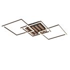 Zwarte plafondlamp design, Tijme