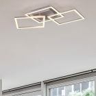 Chromen plafonnière modern, Margaux, 31W, 3000K LED