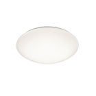 Witte badkamer plafondlamp Olabisi, kunststof, modern, 12 watt