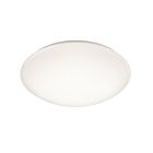 Witte badkamer plafondlamp Olabisi, kunststof, modern, 18 watt