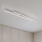 Nikkelen plafonnière modern, Sangeeta, 22W, 3000K LED