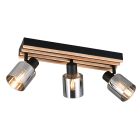 Zwarte plafondspot modern, Steije