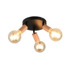 Bruine plafondspot vintage, Rihab