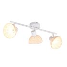 Rotan wandlamp bruin, Sijmen