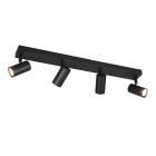 Zwarte plafondspot modern, Suradj