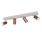 Bruine plafondspot modern, Suradj