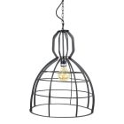 Industriële hanglamp Lewis, Zwart