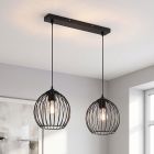 Industriële hanglamp zwart, Wiro