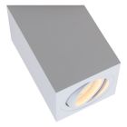 Aluminium opbouwspot Nergiz, wit