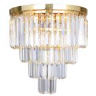 Design plafondlamp goud, Kajol