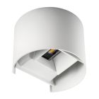Witte up down buiten wandlamp 7W, 4000K, IP54