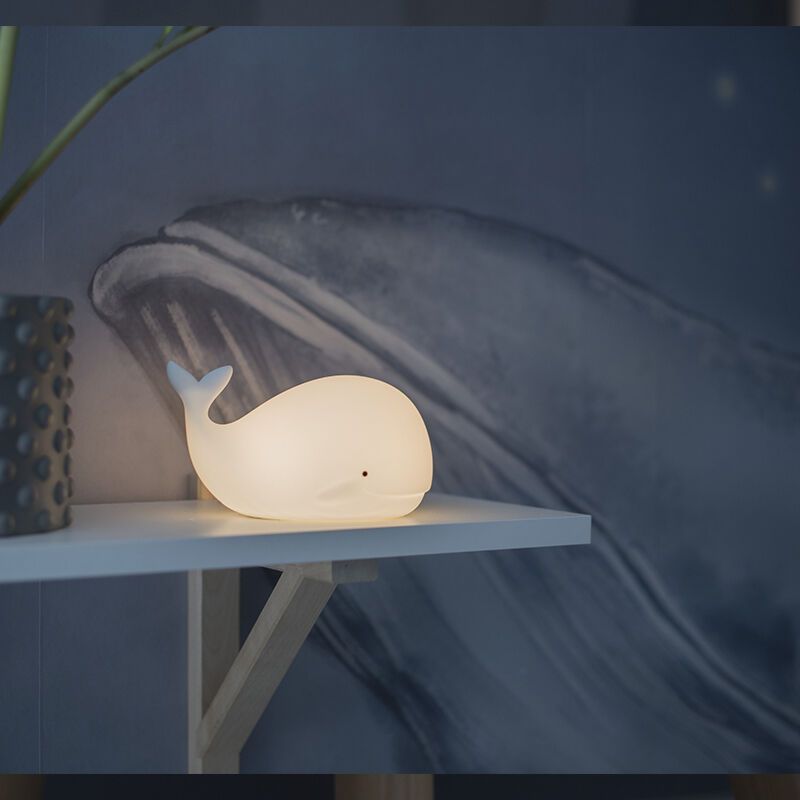 Nachtlampje babykamer Walvis