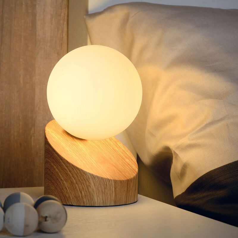 Pauleen 48316 table lamp Woody Soul G9 max. 20 W wood