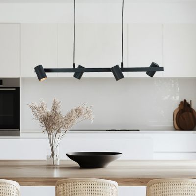 Moderne hanglamp zwart, Carlos