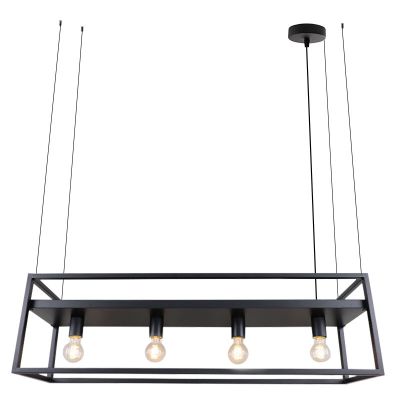 Industriële hanglamp zwart, Frama