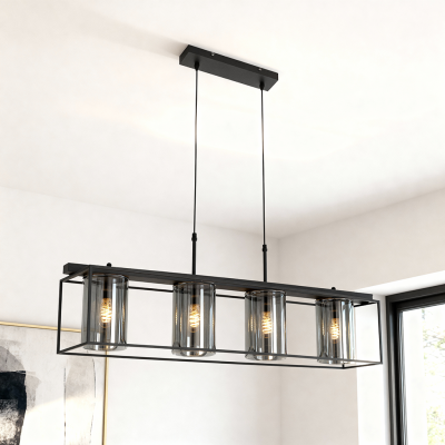 Moderne hanglamp zwart, Jessa
