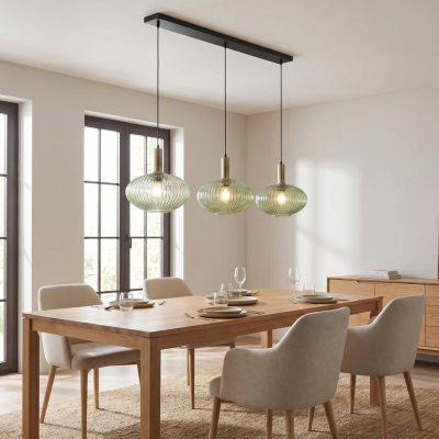 Retro hanglamp groen, Charlois