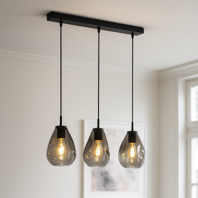 Design hanglamp grijs, Evito